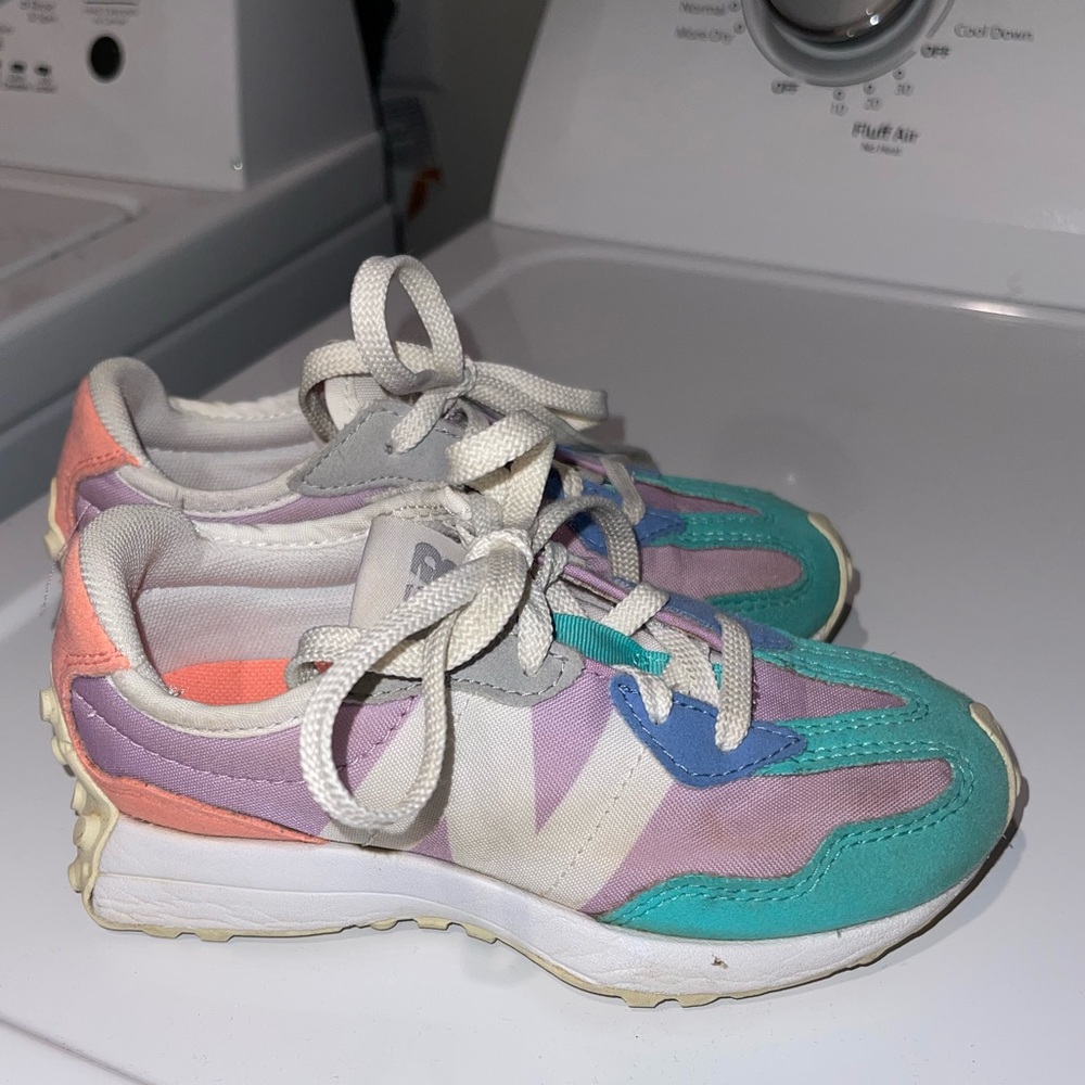 Multicolored new balance sneakers